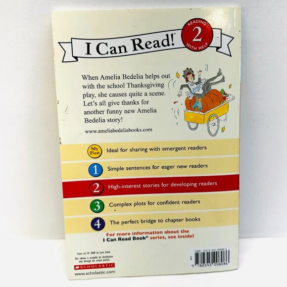Amelia Bedelia Talks Turkey: I Can Read! Paperback By Herman Parish - Picture 2 of 3